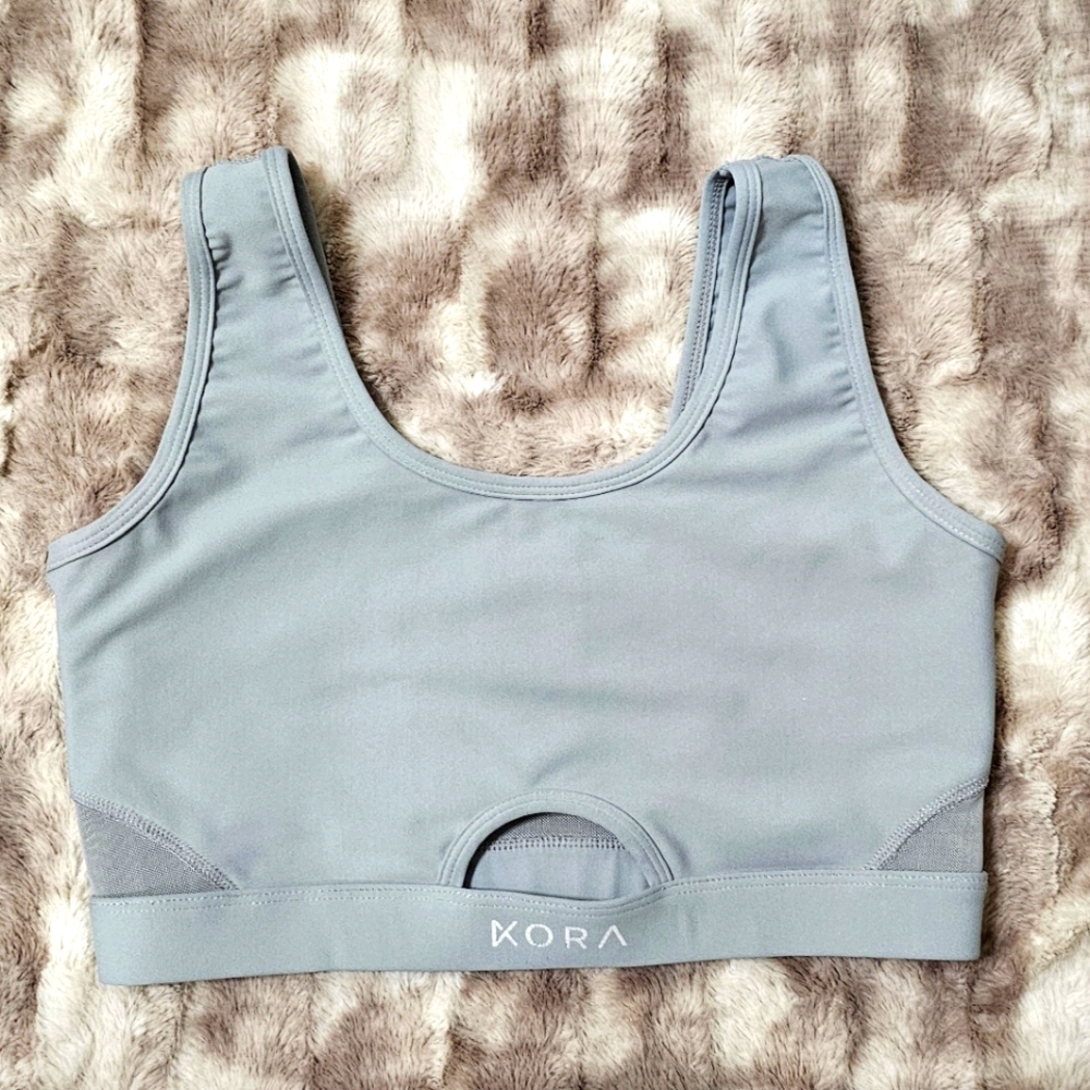 KORA Women's Gray Sports Bra Size M